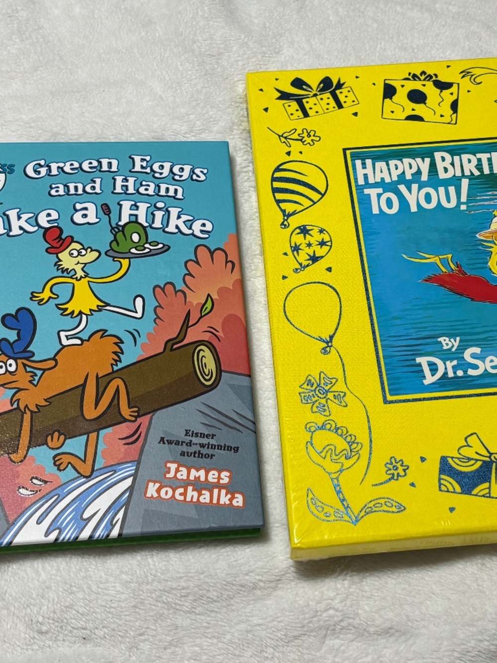 Dr Seuss Book Set Birthday Green Eggs